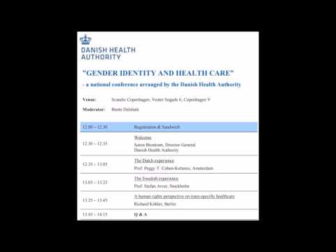 "Gender Identity and Health Care" conference | European Experiences (audio only)