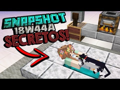 Funciones SECRETAS en la ultima Snapshot 18w44a