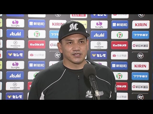 7月5日 マリーンズ・井口資仁監督 試合後インタビュー