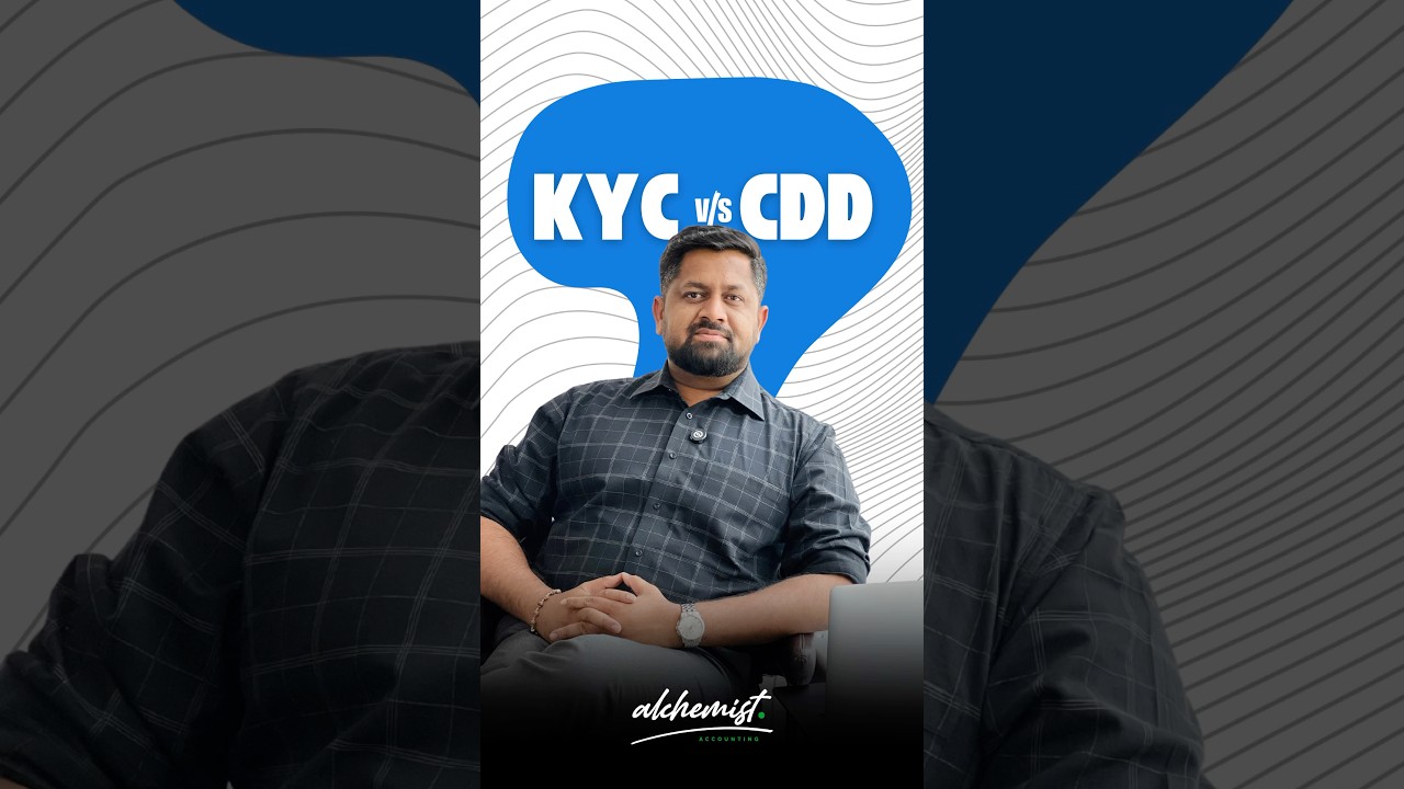 🔍 KYC vs. CDD — Do you know the difference?