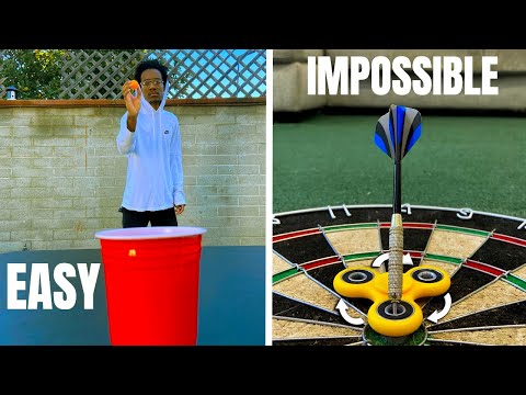 Easy to Impossible Trickshots | Tricksters |