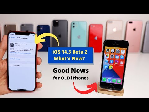 iOS 14.3 Beta 2 What's New? Good News for old iPhone users