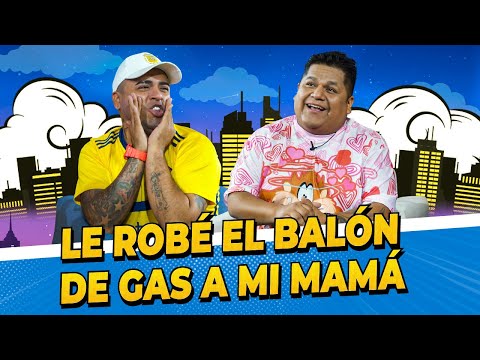 "Le robé el balón de gas a mi mamá" | Noches de Comedia | Jefferson ft Frejolito Jr