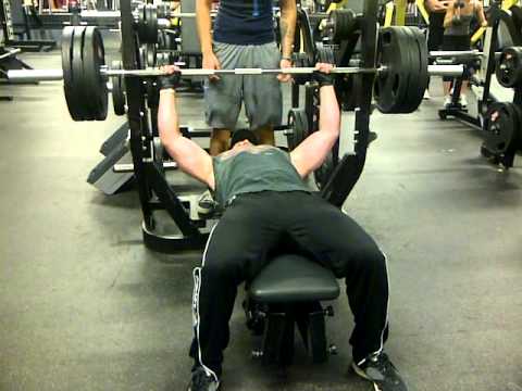 Steve Nash Comic Bench Press: 315lbs