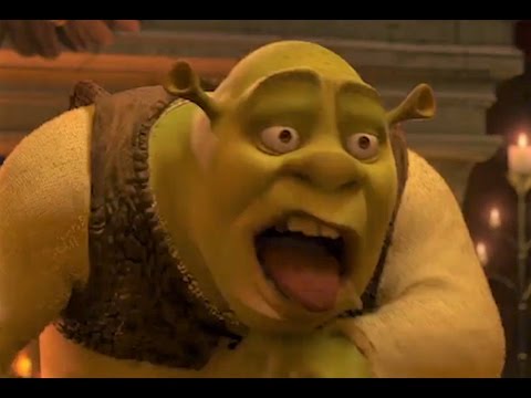 Shrek 2 but every time someone blinks it gets faster