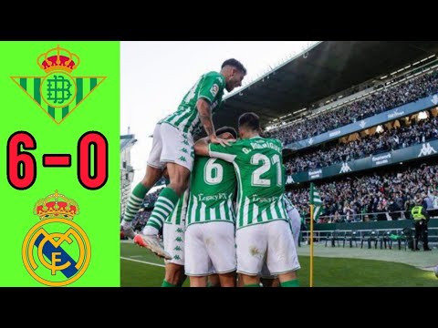 Real Madrid 0-6 Real Betis HD Full Match
