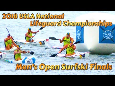 2018 USLA National Lifeguard Championships / Men's Open Surfski Finals