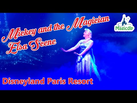 Mickey and the Wizard (Elsa Scene) - Disneyland Paris