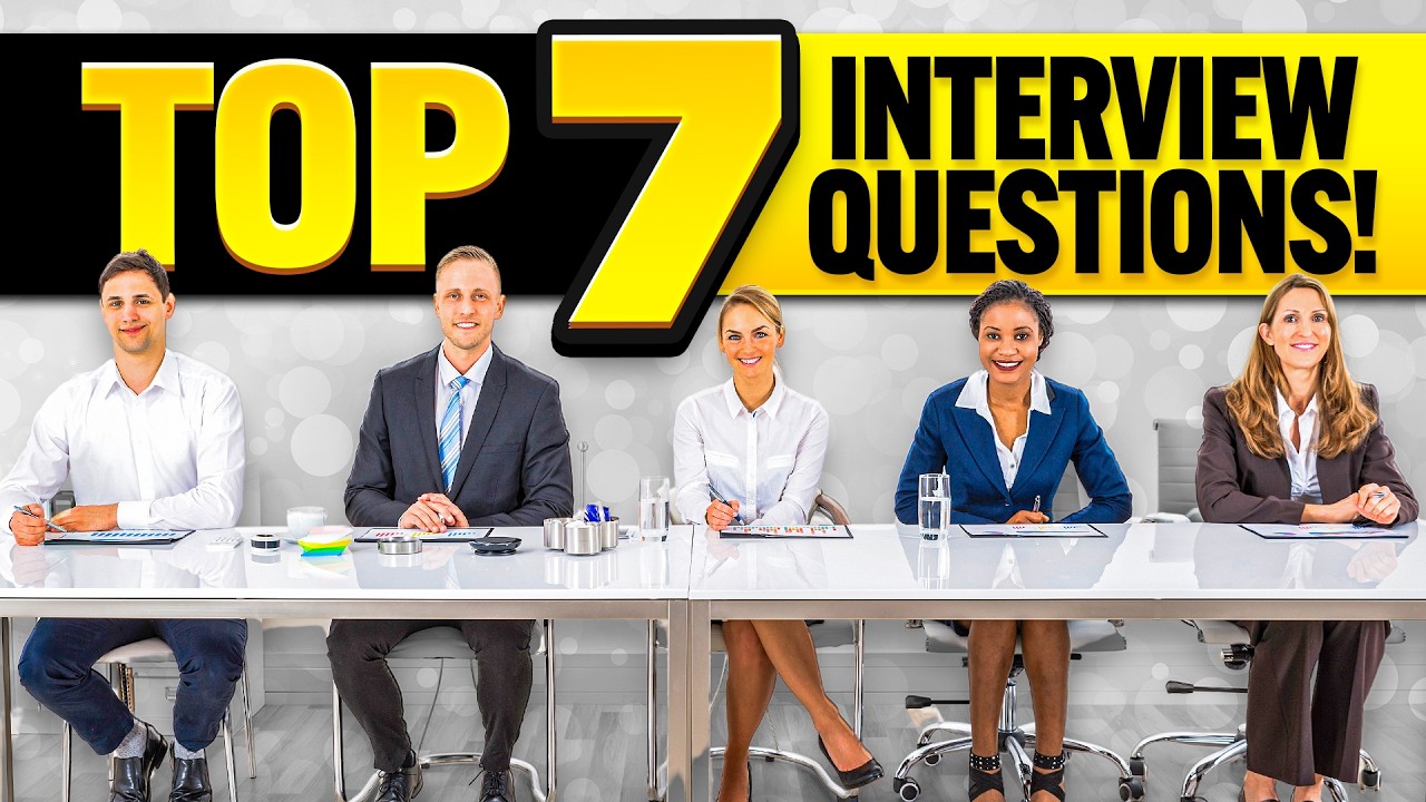 TOP 7 INTERVIEW QUESTIONS & ANSWERS for EXPERIENCED CANDIDATES and FRESHERS! (Pass Your Interview!)