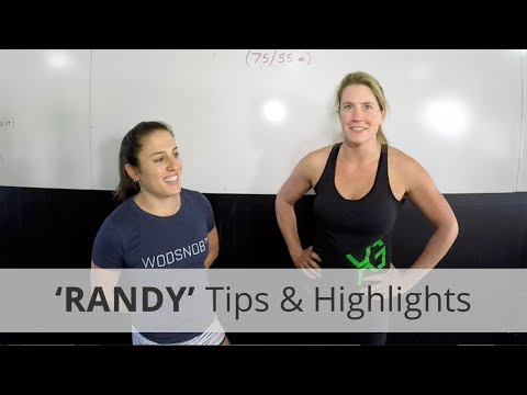 "RANDY" CrossFit Hero WOD Demo - 4:42 Rx