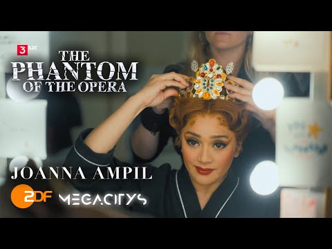 Joanna Ampil backstage at The Phantom of the Opera