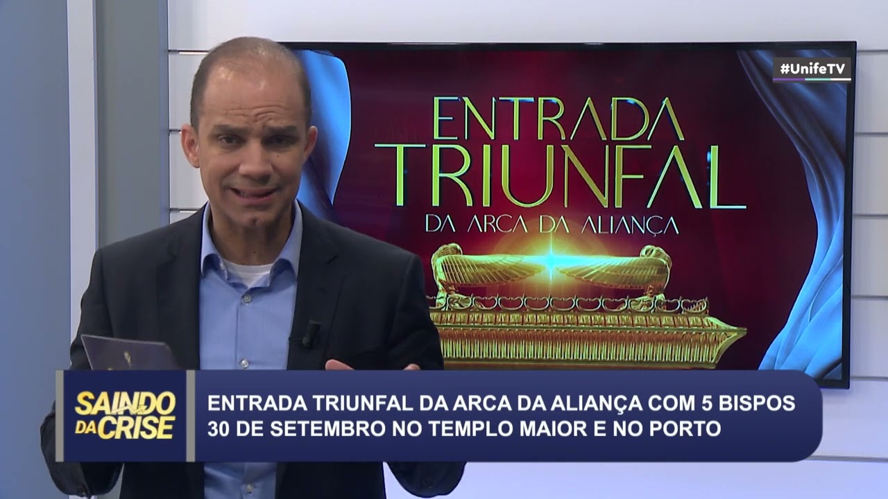 SAINDO DA CRISE | ENTRADA TRIUNFAL DA ARCA DA ALIANÇA NO DIA 30 DE SETEMBRO