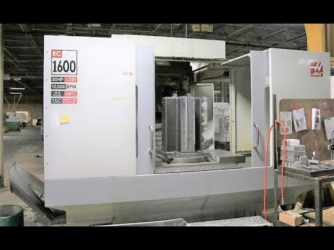 HAAS EC-1600-4X (2006): 4TH AXIS, TSC,  HSM, 10K RPM, 50 ATC