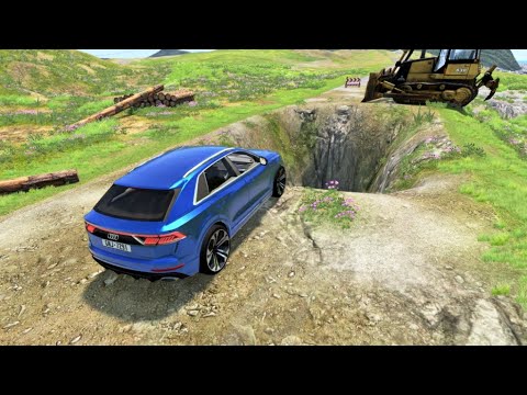 Cars vs Massive Potholes #2 Sa Beamng Nation – BeamNG.Drive