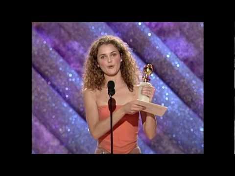Keri Russell Wins Best Actress TV Series Drama - Golden Globes 1999