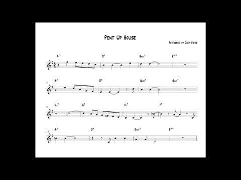 Pent Up House - Chet Baker ( Transcription ) in C