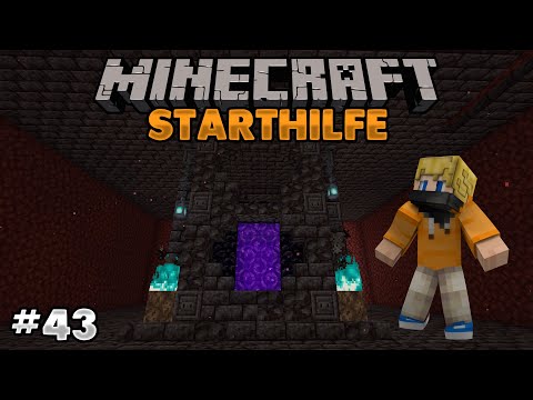 Minecraft Starter Guide - Building a Nether Hub #43