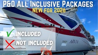 P&O New ALL INCLUSIVE Packages - Good Value or Rip-Off? 