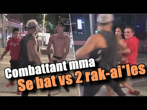 1 combattant MMA va se défendre contre 2 individus en rue  - Actualité mma