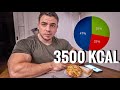 Ich esse NUR 3500KCAL am TAG!? - FULL DAY OF EATING