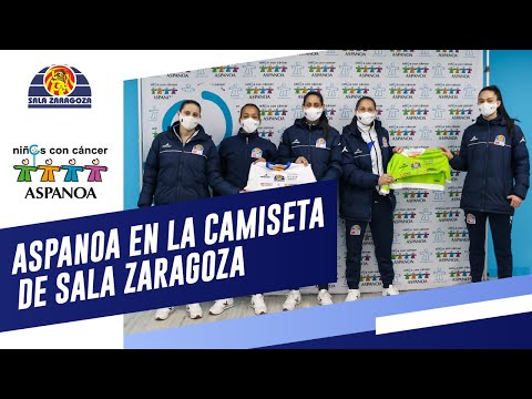 🎽 Sala Zaragoza cede un espacio en su camiseta para Aspanoa