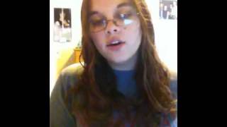 April Singing What That Drink Cost Me by Sara Evans!(cover)