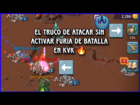 Truco de atacar sin activar furia de batalla 😱 en el KvK 🔥 con mi Solo Trap (Number 3) 😎