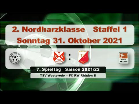 TSV Westerode - FC RW Rhüden II   4:5 ( 2:4 ) 31.10.2021