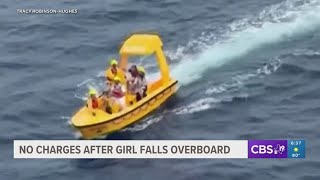 No charges filed after girl falls overboard on Disney cruise ship