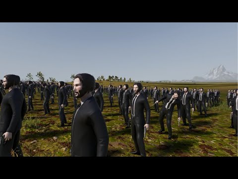1000 John Wick VS 3 MILLION ORCS - Ultimate Epic Battle Simulator 2