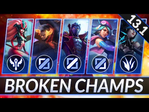 3 BROKEN Champions for EVERY ROLE in Patch 13.1 - CHAMPS to MAIN for FREE LP - LoL Guide