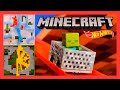 Jogo De Blocos De Pistas De Minecraft Com Switch Para Mudar De Pista Hot Wheels Português