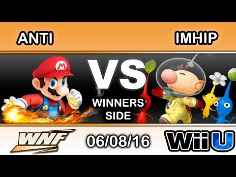 WNF 2.5 - ANTi (Mario) Vs. TiE | ImHip (Olimar) Winners Side - Smash Wii U