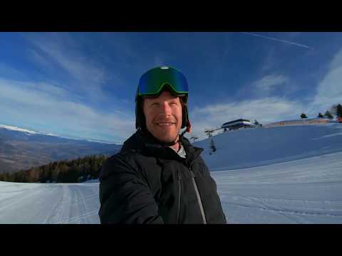 Bode Miller on the new slope Jana Granda in Paganella