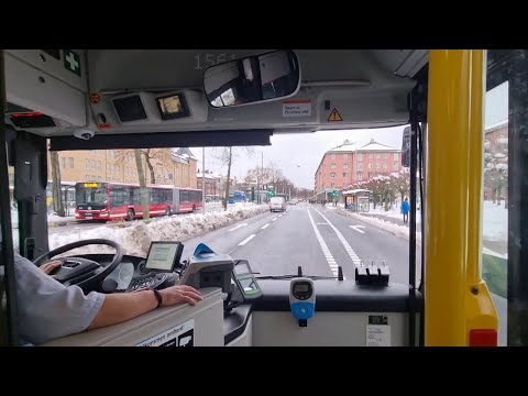 Sweden Stockholm-Inner City Bus Ride|With Sl Bus 4|From Radiohuset To Östra Station#116