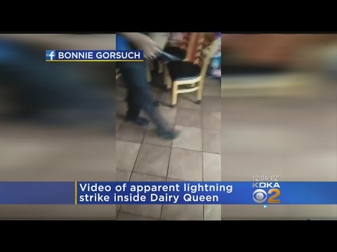 Route 51 Dairy Queen Struck By Lightning