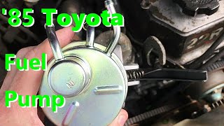 Toyota Pickup 22R FUEL PUMP(Mechanical) Replacement 1979-'92 PICK-UPS & 4 RUNNER