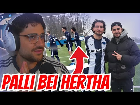 PALLI WECHSELT ZU HERTHA BSC?! 👀🔥 Realtalk über Pallis Testspiel bei Hertha BSC ⚽🔥
