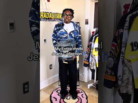 My Entire Mnml Jeans Collection👖#streetfashion #streetwear #baggyjeans #mensjeans