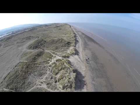 Talacre Beach flyover, Wales
