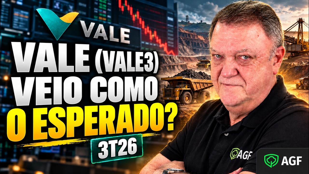 Vale (VALE3) entregou o resultado esperado? Analisando o 3T26