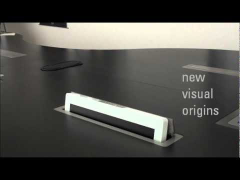 retractable monitor ELEMENT ONE CONVERS GLASS - made in germany