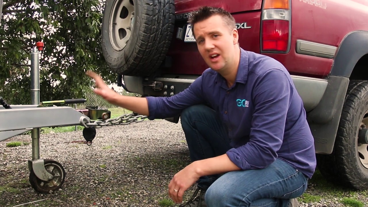 Watch video Caravan safety chains Now Caravan safety chains