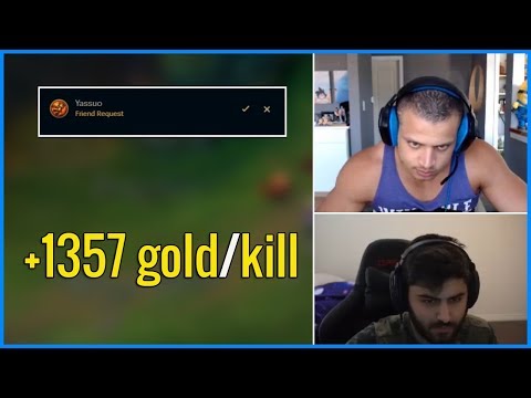 Gosu Denied Yassuo's Friend Request, 1375 Gold for a Kill | LoL Daily Moments Ep 557