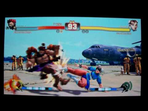 JR RODRIGUEZ ( AKUMA ) VS SandKunoichi ( CHUN-LI ) STREET FIGHTER IV ON XBOX 360 GAME 8 NEW SET