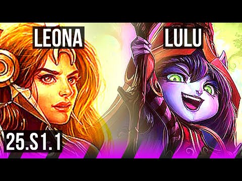 LEONA & Jinx vs LULU & Twitch (SUP) | NA Grandmaster | 25.S1.1