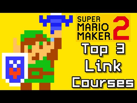 Super Mario Maker 2 Top 3 LINK - MASTER SWORD Courses (Switch)