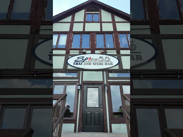Building Sign for Spice 55 Thai & Sushi Bar