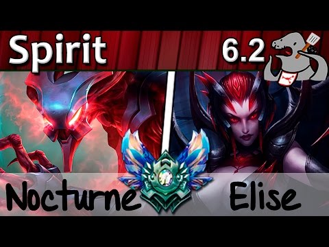 Spirit - Nocturne vs Elise - Jungle - Diamond S6 | 5