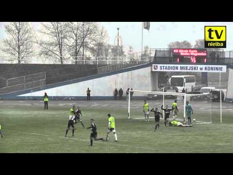 Górnik Konin - Nielba Wągrowiec 3:2 - bramki